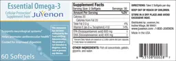 Label for Essential Omega-3