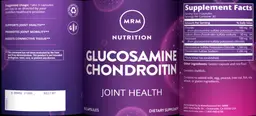 Label for Glucosamine Chondroitin