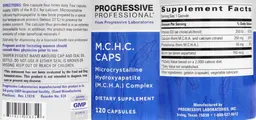 Label for M.C.H.C. Caps