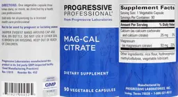 Label for Mag-Cal Citrate