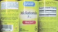 Label for Melatonin 5 mg