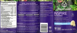 Label for Inspire for Women Creamy Vanilla Bean