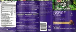 Label for Inspire for Women Rich Chocolate