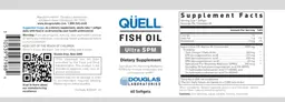 Label for Quell Fish Oil