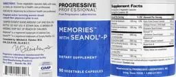 Label for Memories with Seanol-P