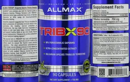 Label for TRIBX90