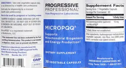 Label for MicroPQQ