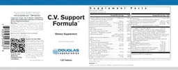 Label for C.V. Support Formula