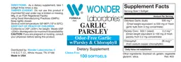 Label for Garlic Parsley