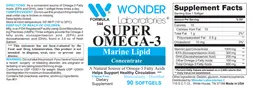 Label for Super Omega-3