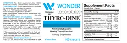 Label for Thyro-Dine