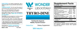 Label for Thyro-Dine