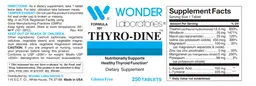 Label for Thyro-Dine