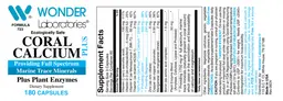 Label for Coral Calcium Plus