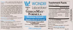 Label for GinkgoMax Formula