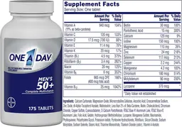 Label for Men's 50+ Complete Multivitamin