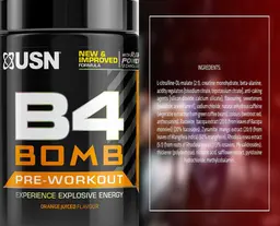 B4 Bomb Orange Juiced Flavour