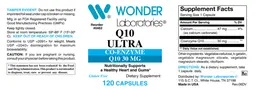 Label for Q10 Ultra 30 mg