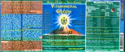Label for Vitamineral Green