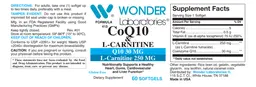Label for CoQ10 & L-Carnitine