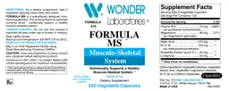 Label for Formula MS