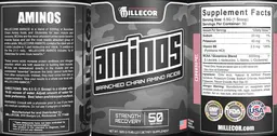 Label for Aminos Grape