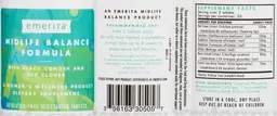Label for Midlife Balance Formula