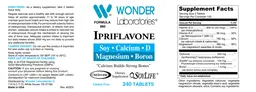 Label for Ipriflavone