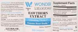 Label for Hawthorn Extract