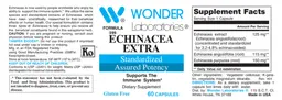 Label for Echinacea Extra