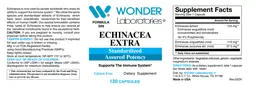 Label for Echinacea Extra
