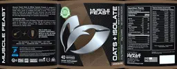 Label for Oats + Isolate Chocolate