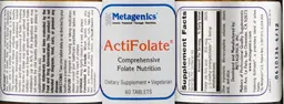 Label for ActiFolate