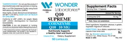 Label for Q10 Supreme