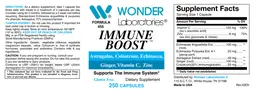 Label for Immune Boost