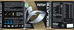 Label for Isolate Whey Protein Mocha Flavor