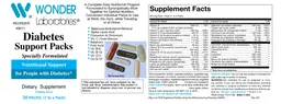 Label for Diabetes Support Packs