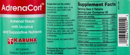 Label for AdrenaCort