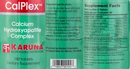 Label for CalPlex