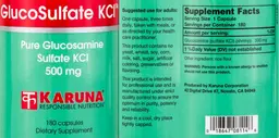 Label for GlucoSulfate KCl