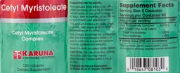Label for Cetyl Myristoleate
