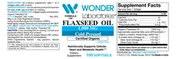Flaxseed Oil 1,000 mg