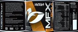 Label for MFX BCAA Tangerine Flavor