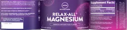 Label for Relax-ALL Magnesium Hibiscus Infused Yuzu Flavor