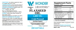 Flaxseed Oil 1,000 mg