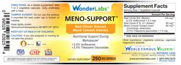 Label for Meno-Support