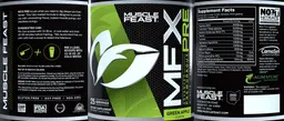Label for MFX PRE Green Apple Flavor