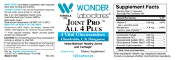 Label for Joint Pro All 4 Plus