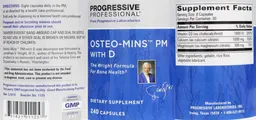 Label for Osteo-Mins PM with D