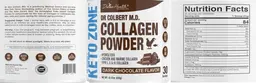 Label for Collagen Powder Dark Chocolate Flavor